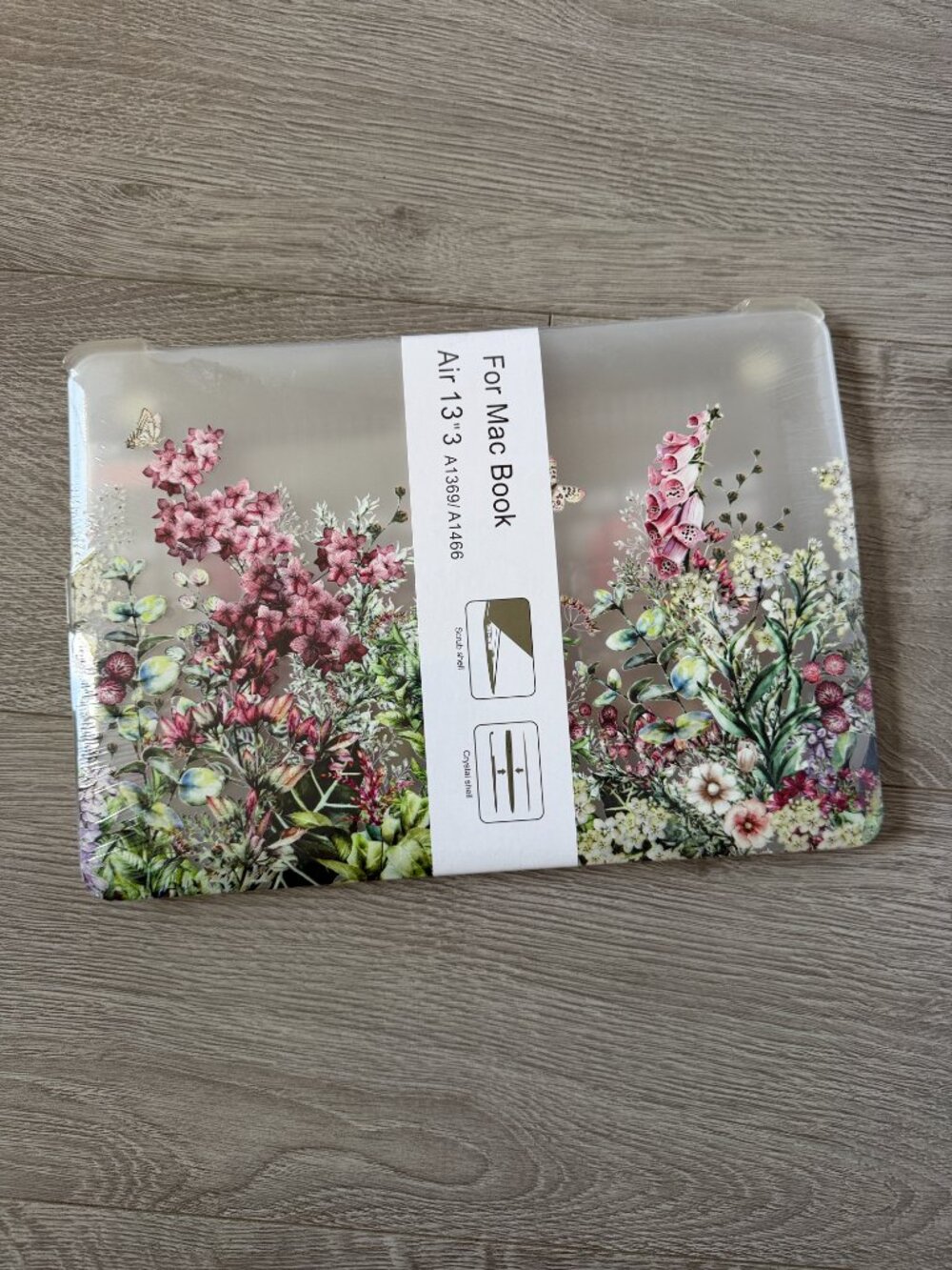Floral Hard Shell Case for MacBook Air 13.3” A1369 A1466 New